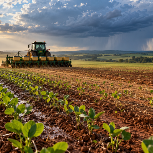 Plantio da soja chega a 5% em Goiás, mas chuva irregular preocupa produtores