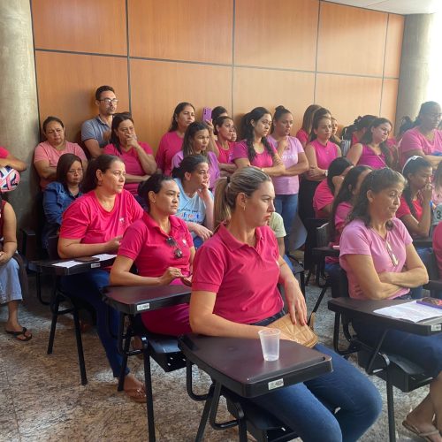 REUNIÃO COM OS MONITORES DA REDE MUNICIPAL DE SANTA HELENA DE GOIÁS
